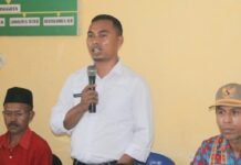 Janji Kades Terpilih Desa Pong Lao Inovensius Abin