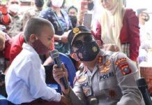 Kapolda Panca Targetkan Vaksinasi Anak Selesai dalam 2 Minggu