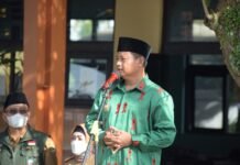 Hari Pertama PTM, Wagub Jabar Jadi Pembina Upacara di SMA Negeri 1 Cilimus