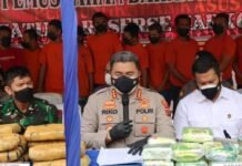 Sabu 32 Kg Dimusnahkan, 330 Ribu Warga Medan Terselamatkan