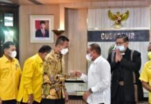 Pesan Gubernur Edy Rahmayadi ke Golkar Sumut: Perbanyak Bantuannya