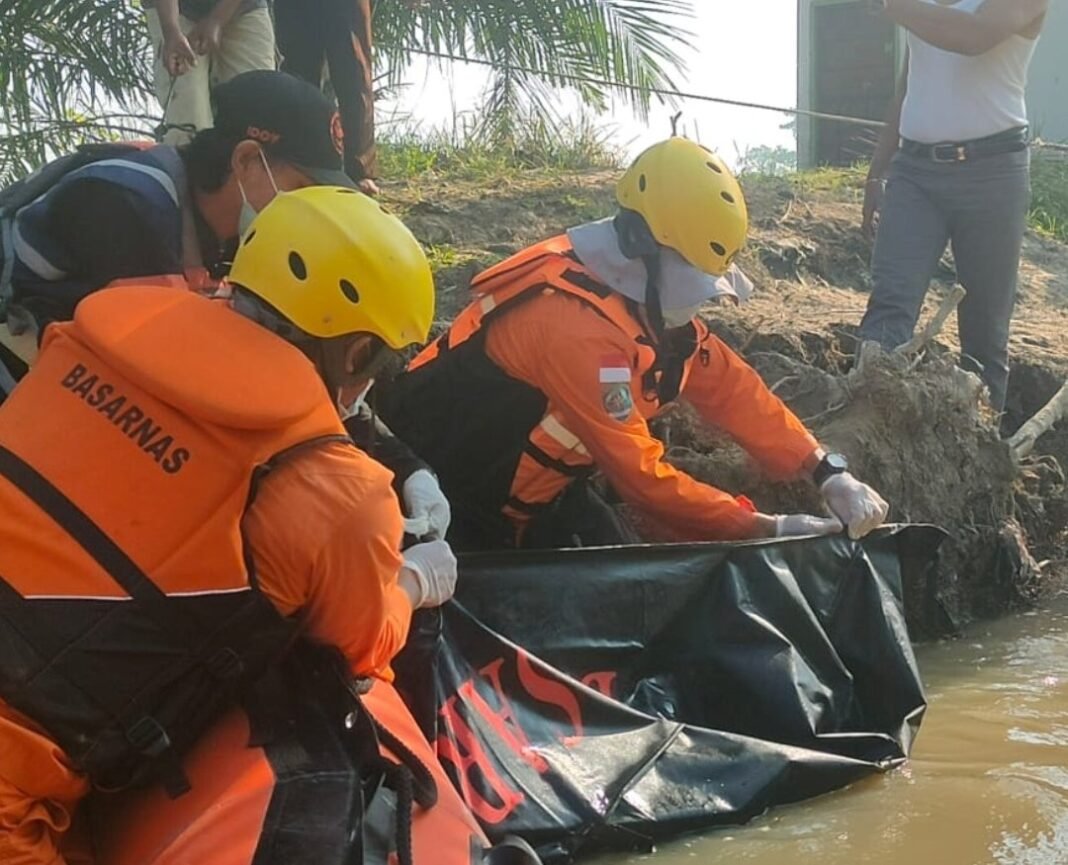 Hanyut di Sungai Bedagai, BH Ditemukan Meninggal Hanyut di Sungai Bedagai, BH Ditemukan Meninggal