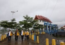 Makassar Siaga Banjir, Wali Kota Danny Pomanto Pantau Waduk Regulasi Nipa-Nipa