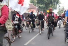 Namanya sudah Diakui Dunia, Kosti Cirebon dan Majalengka Gowes Bareng