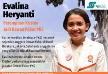 Evalina Heryanti, Perempuan Kristen Pertama yang Jabat Dewan Pakar PKS