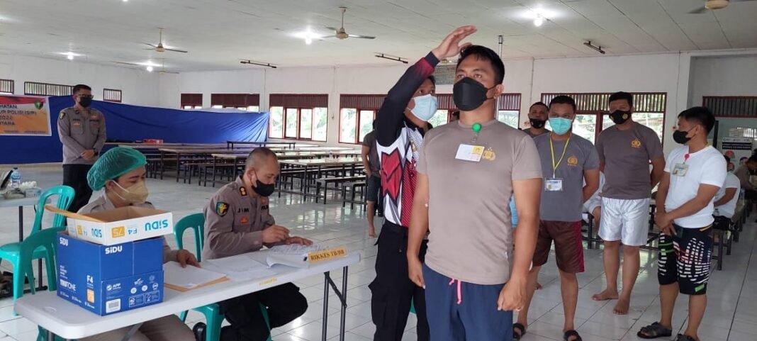 Ratusan Peserta Seleksi SIP Angkatan 51 Polda Sulut Jalani Rikkes Ratusan Peserta Seleksi SIP Angkatan 51 Polda Sulut Jalani Rikkes