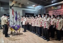 Muzakir Manaf Lantik Mabicab dan Kwarcab Kota Banda Aceh Periode 2021-2026