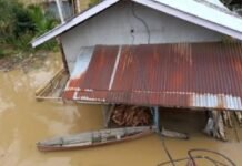 Banjir Genangi 8 Desa di Kapuas Hulu Kalimantan Barat