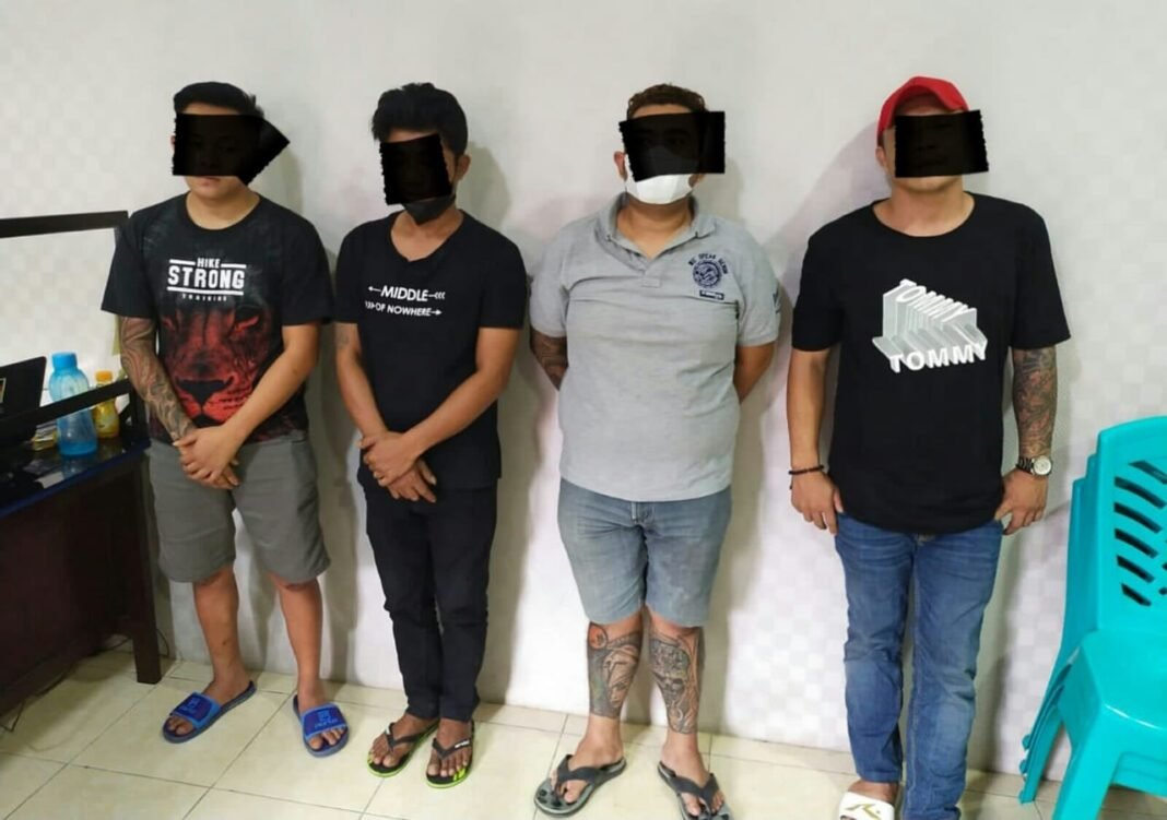 Empat Pelaku Penganiaya Seorang PNS Dibekuk Polres Tomohon Empat Pelaku Penganiaya Seorang PNS Dibekuk Polres Tomohon