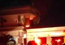 Ruang Bagian Umum Kantor DPRD Polman Terbakar