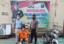 Nekat Colong Motor di Masjid, Anak Medan Ini Ditembak Polisi