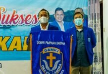 Dilantik Jadi Ketua DPD, Darwin: Mari Bersama-sama Kita Besarkan GAMKI Sumut