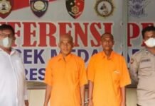 Karena Memikul Besi, 2 Anak Medan Berurusan dengan Polisi