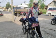 Infografis: Buktikan Indonesia Indah dan Aman, Subiyanto Keliling Nusantara Naik Sepeda