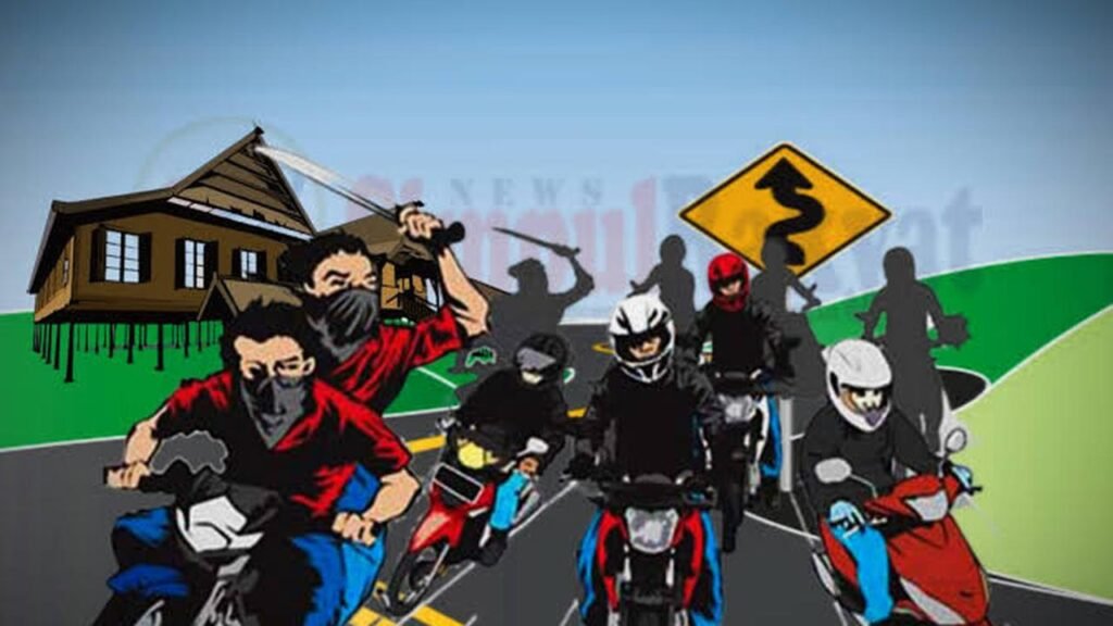 Ilustrasi geng motor. (Foto: Ilustrasi)