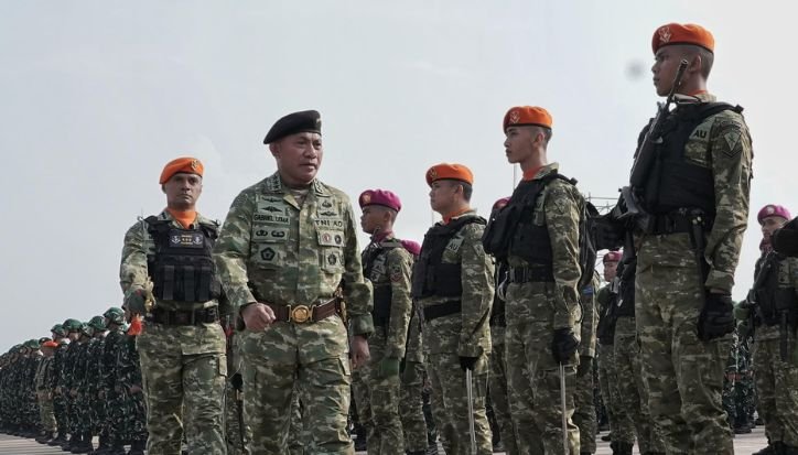 ASN latihan dasar militer.