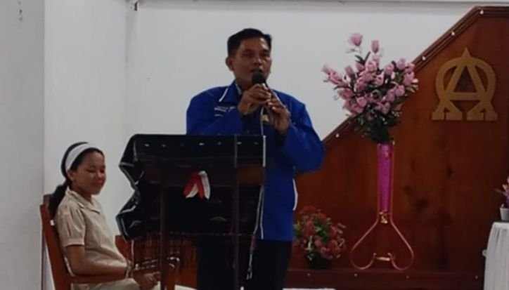 Ketua Bamagnas Kabupaten Seluma, Marnaek Sianturi. 