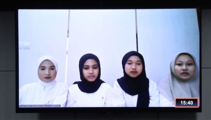 Empat perempuan tersebut adalah Maya Novita Sari, Imas Dion Febriani, Cahya Camila Evanglin, dan Fatati Nailul Munadia.