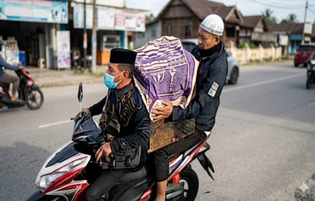 Dua pelaku pencurian emas di Kabupaten Pinrang. (Foto: Dok. CCTV)