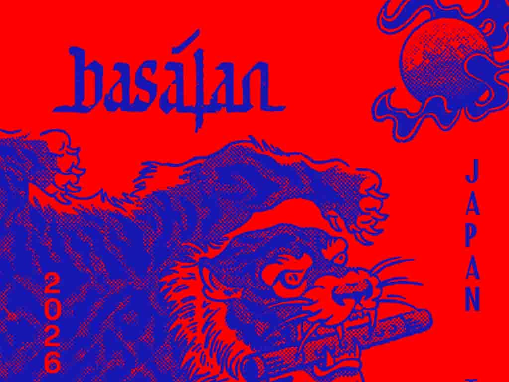 Poster tur konser Jepang dari grup band Basajan. (Foto: Istimewa)