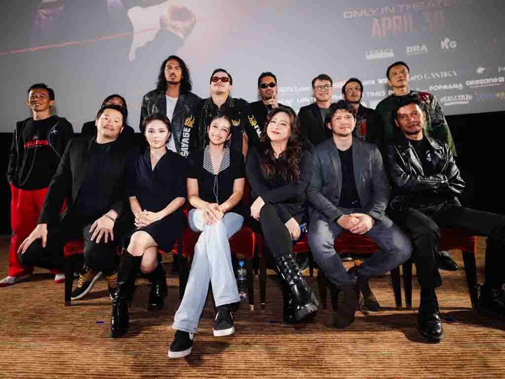 Suasana konferensi pers Film Ikatan Darah. (Foto: Istimewa)