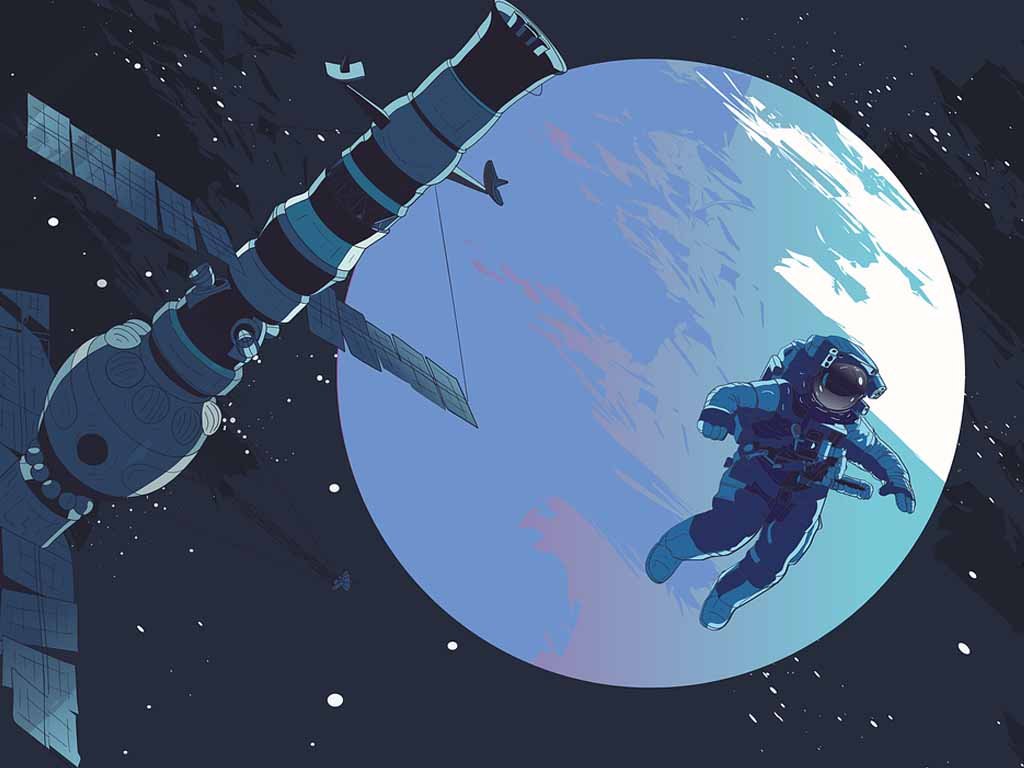 Ilustrasi Astronot. (Foto: Pixabay)