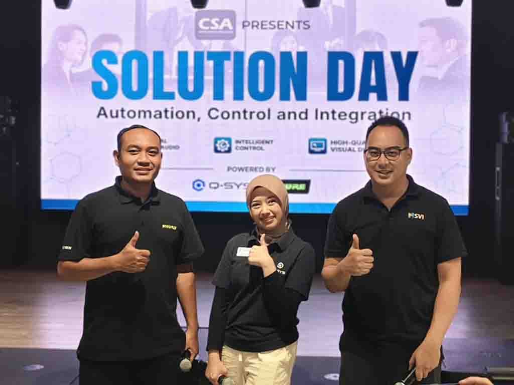 Suasana peluncuran Q-SYS Experience Center di Melodia Musik Pondok Indah. (Foto: Istimewa)