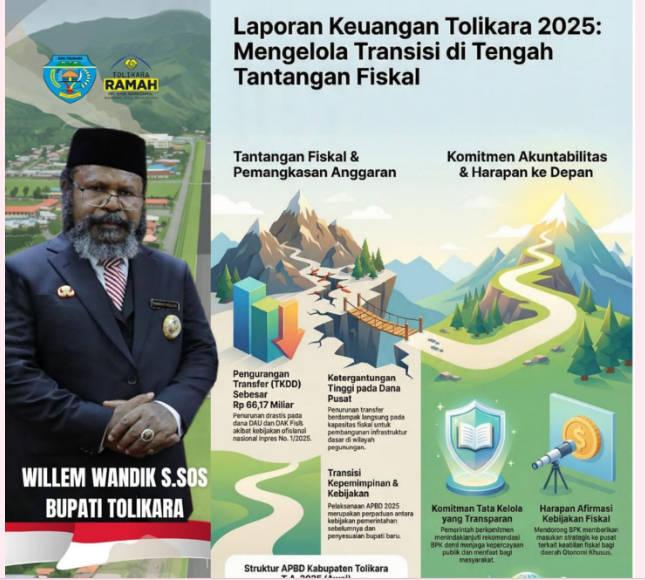 Bupati Willem Wandik.
