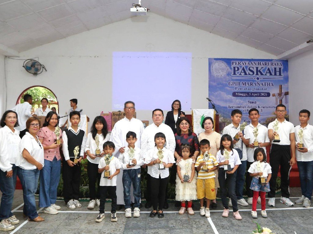 Wali Kota Pematangsiantar Wesly Silalahi rayakan paskah