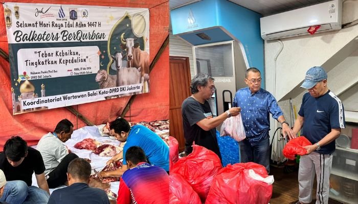 Balkoters Sembelih 6 Hewan Kurban di DPRD DKI, Perkuat Kepedulian Sosial saat Idul Adha Balkoters Sembelih 6 Hewan Kurban di DPRD DKI, Perkuat Kepedulian Sosial saat Idul Adha
