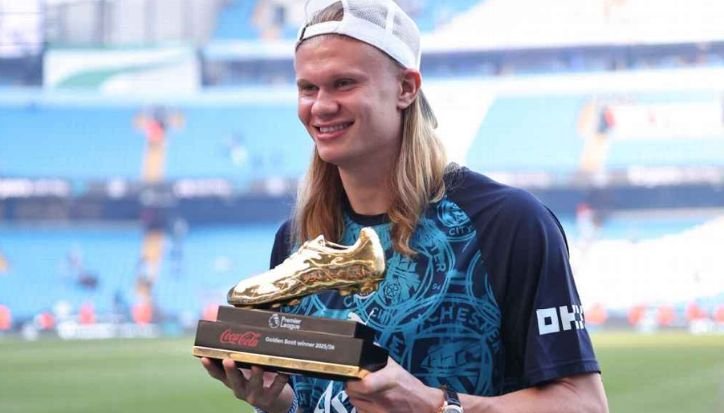 Haaland Sabet Sepatu Emas Premier League untuk Ketiga Kalinya haaland