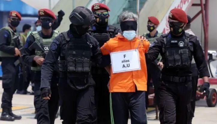 Salah satu dari 22 terduga Anggota Jemaah Islamiyah yang ditangkap kepolisian pada Maret 2021.