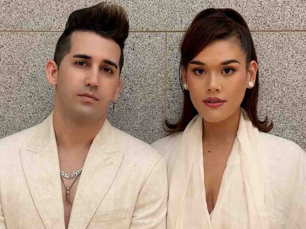 Alfred Matos & Syakirah Noble Satukan Budaya Lewat Single Kau Selalu di Hatiku Musisi Kuba Alfred Matos berpose dengan penyanyi Singapura Syakirah Noble. (Foto: Istimewa)