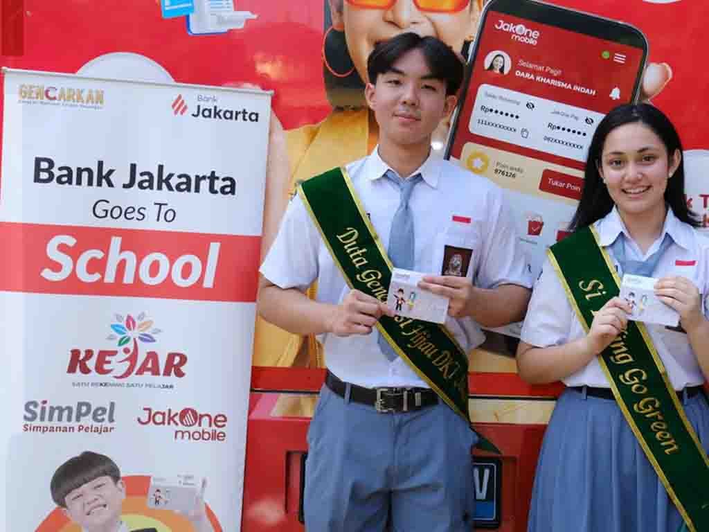 Siswa SMAN 28 Jakarta Antusias Sambut Program KEJAR DKI Jakarta Bersama Bank Jakarta Program KEJAR DKI Jakarta 2026 bersama Bank Jakarta dan OJK disambut antusias siswa SMAN 28 Jakarta. (Foto: Istimewa)