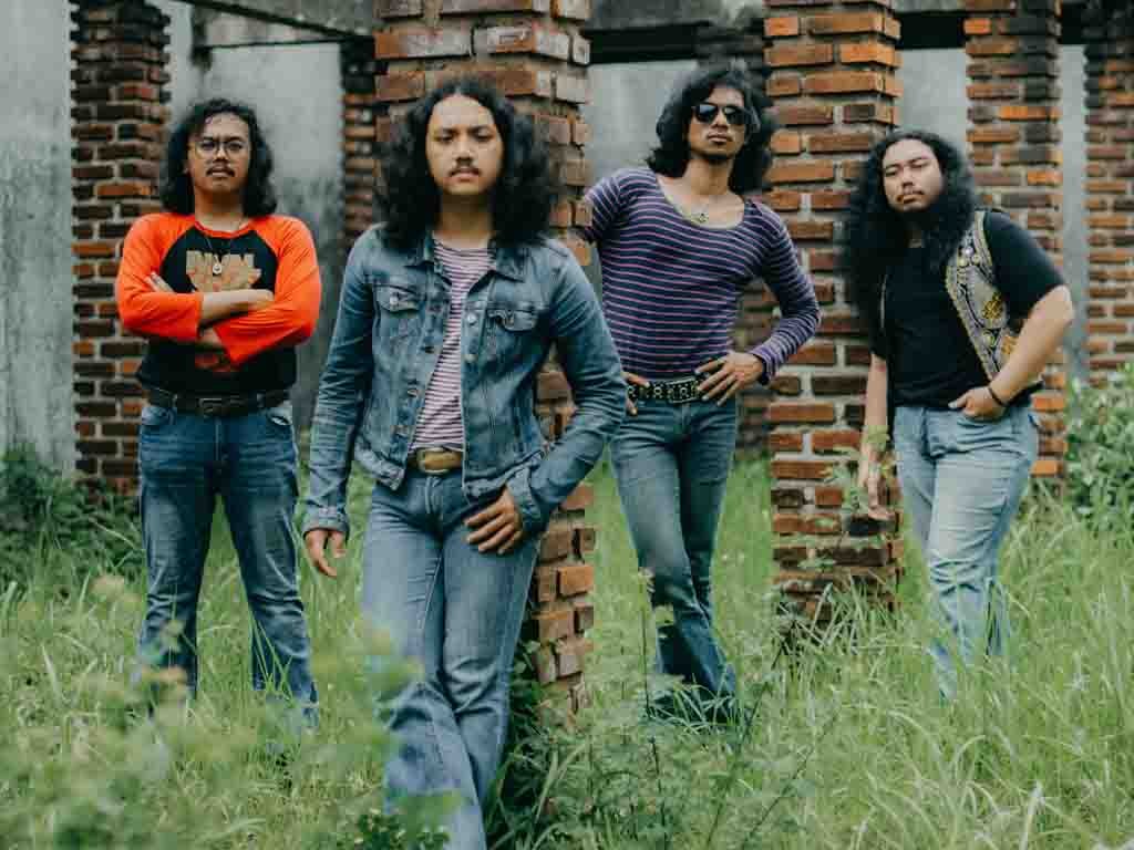Grup band rock, Black Horses. (Foto: Istimewa)