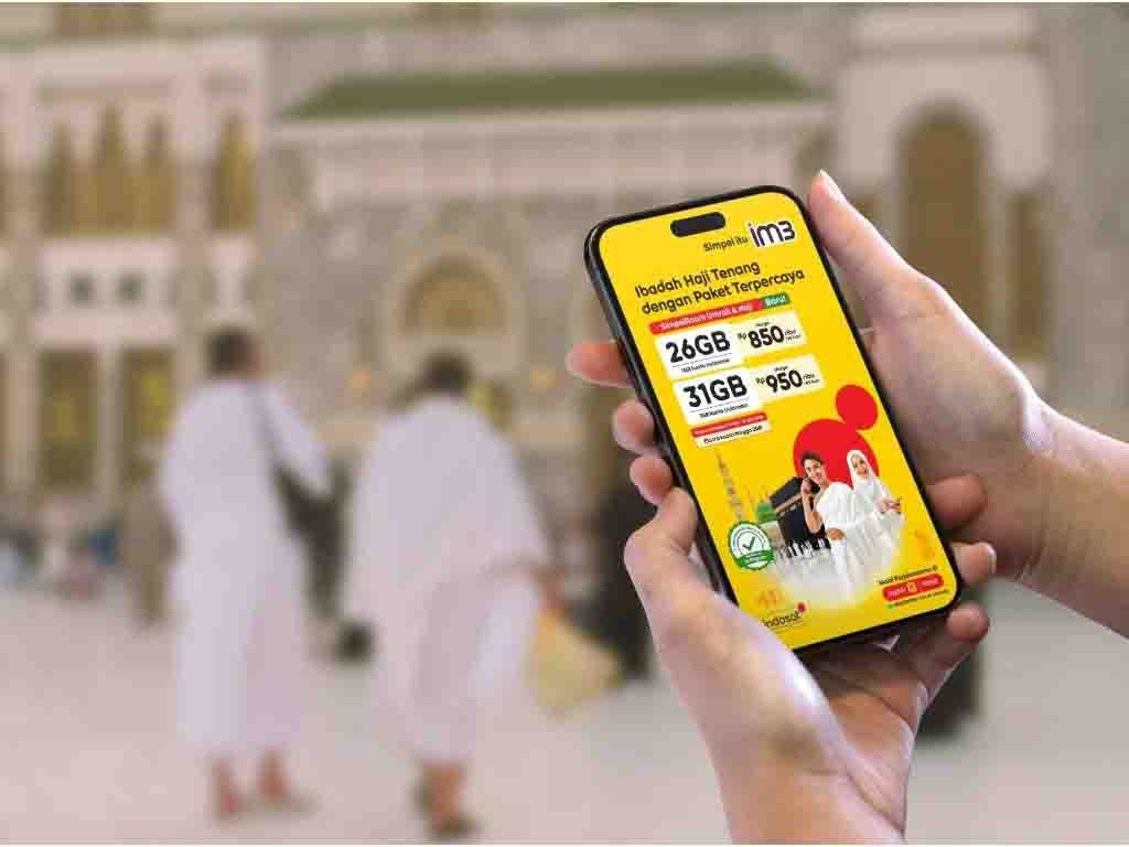 Ilustrasi paket SimpelRoam Haji dari Indosat IM3. (Foto: Istimewa)