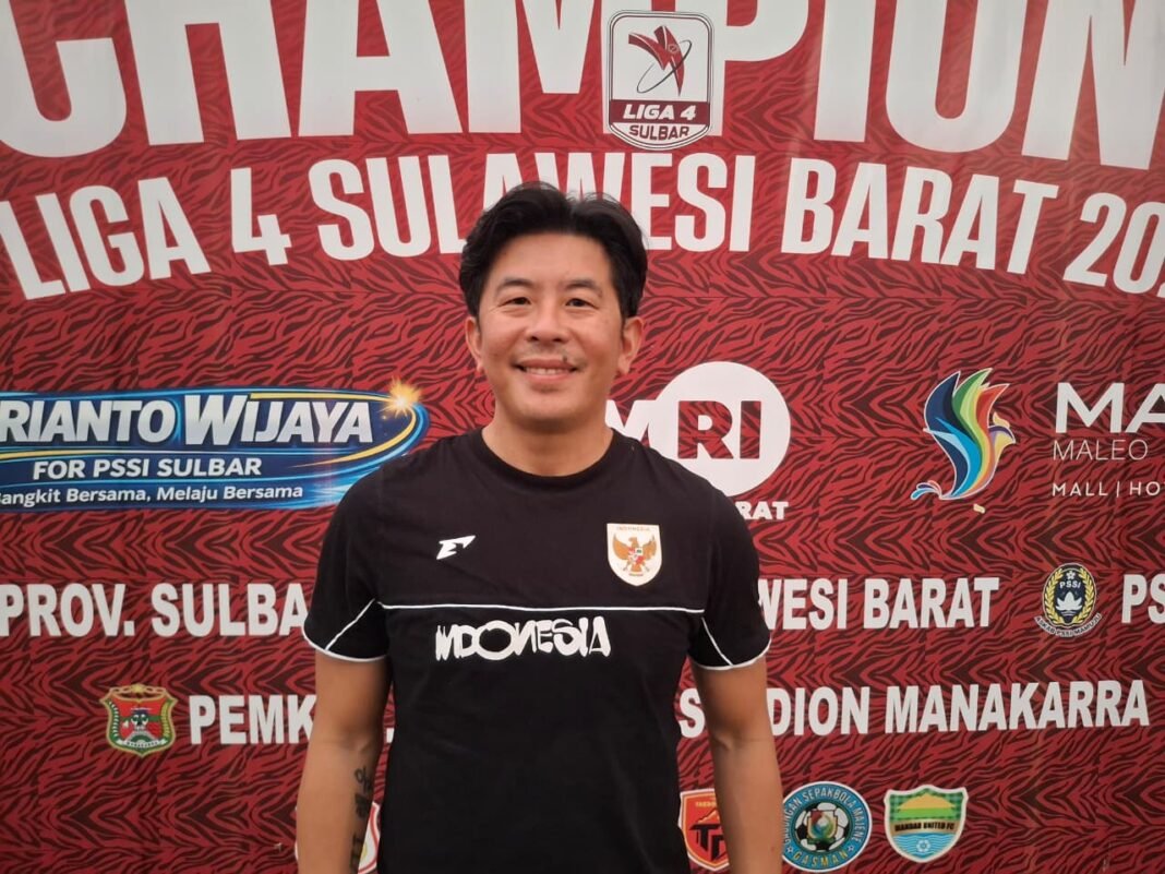 Febrianto Wijaya Optimistis Persimaju Mamuju Lolos ke-32 Besar Liga 4 Nasional Ketua Asosiasi Kabupaten (Askab) PSSI Mamuju, Febrianto Wijaya