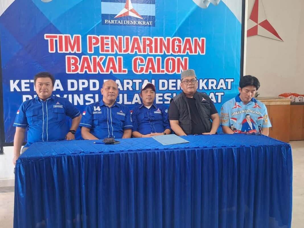 JelangMusda Partai Demokrat, Sulbar. (Foto: OPSI/Eka)