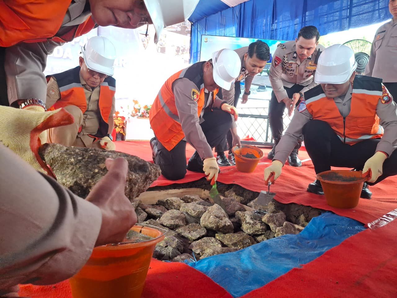 Polda Sulbar Bangun Kantor Patroli Jalan Raya Pertama di Indonesia, Ditargetkan Jadi Model Nasional