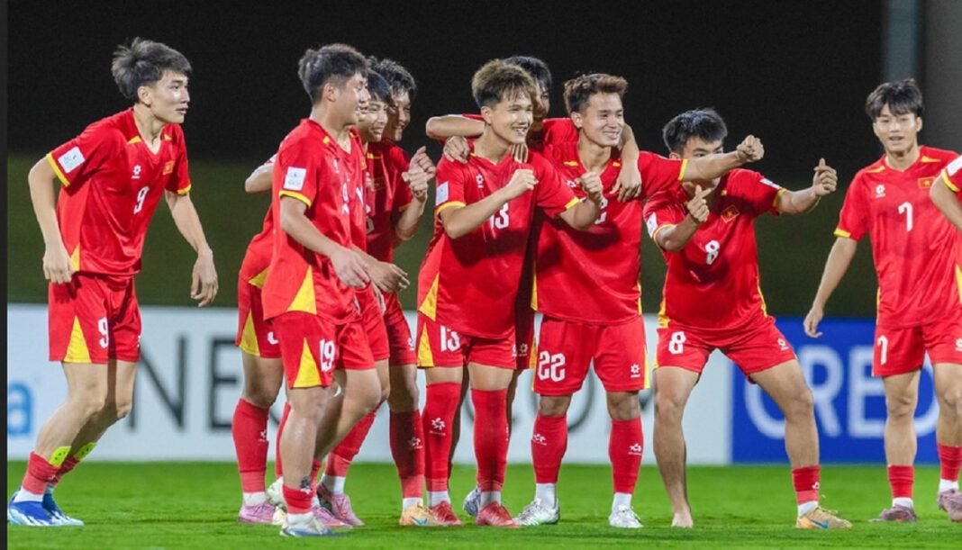 Kalahkan Uni Emirat Arab, Vietnam U17 Lolos Piala Dunia 2026 Timnas Vietnam U17 Lolos Piala Dunia U17 2026. (Foto: Sport)