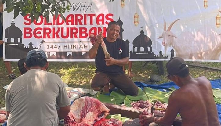 Solidaritas Hari Raya Iduladha 1447 H, PSI Sumut Bagikan Hewan Kurban untuk Masyarakat solidaritas