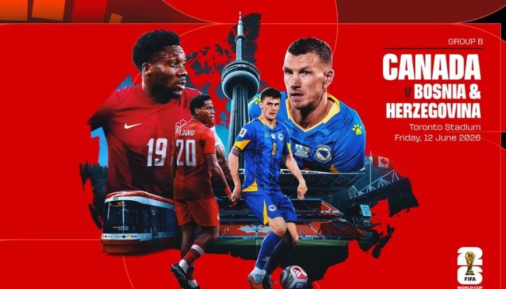 Grup B Piala Dunia 2026: Preview Kanada vs Bosnia-Herzegovina Grup B Piala Dunia 2026: Preview Kanada vs Bosnia-Herzegovina