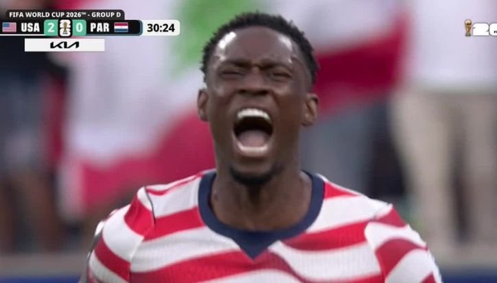Balogun Menggila, Amerika Serikat Unggul Telak 3-0 atas Paraguay di Babak Pertama Balogun