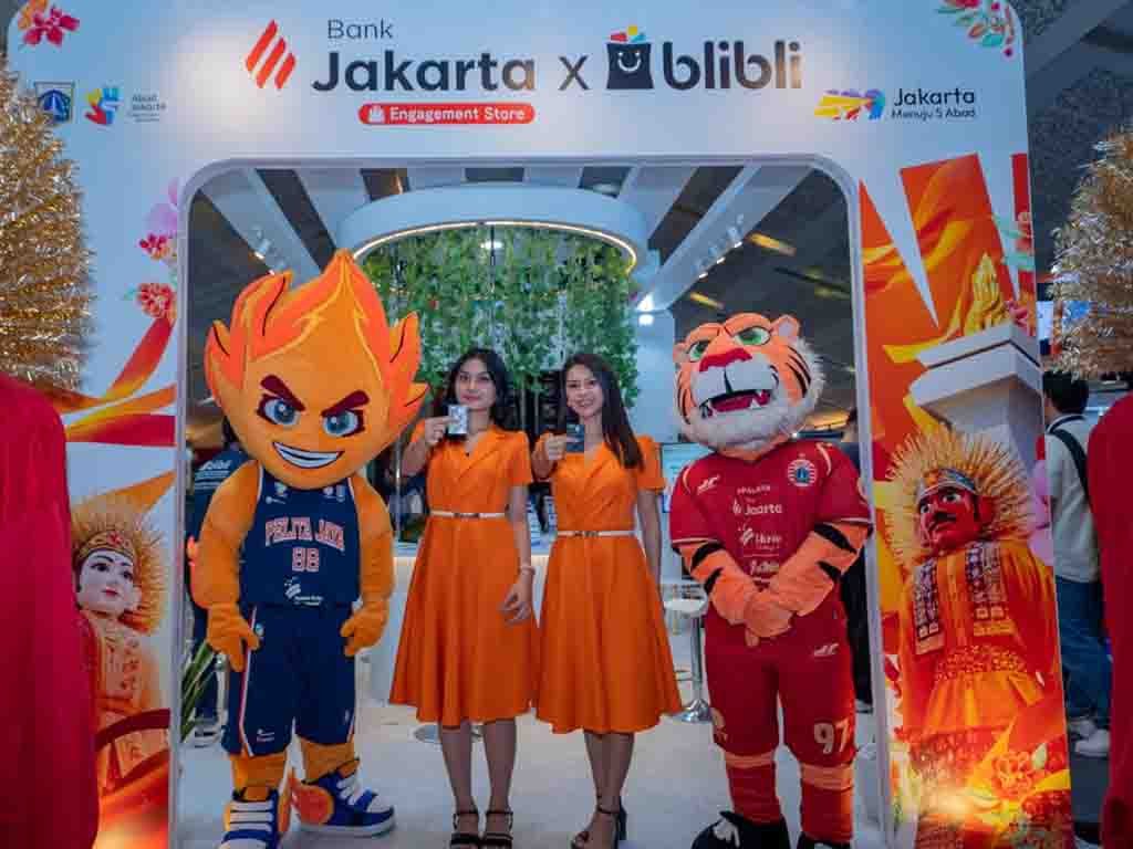 Gandeng BliBli, Bank Jakarta Hadirkan Engagement Store di Jakarta Fair 2026 Gandeng BliBli, Bank Jakarta Hadirkan Engagement Store di Jakarta Fair 2026. (Foto: Istimewa)
