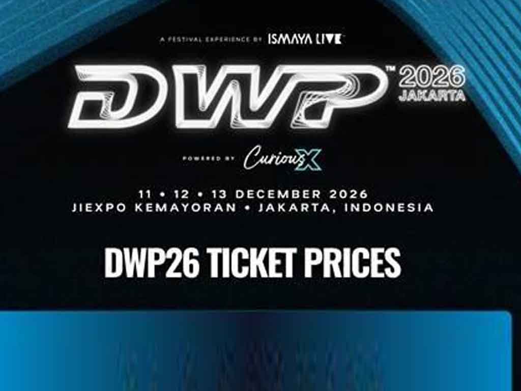 Poster tiket DWP 2026. (Foto: Istimewa)