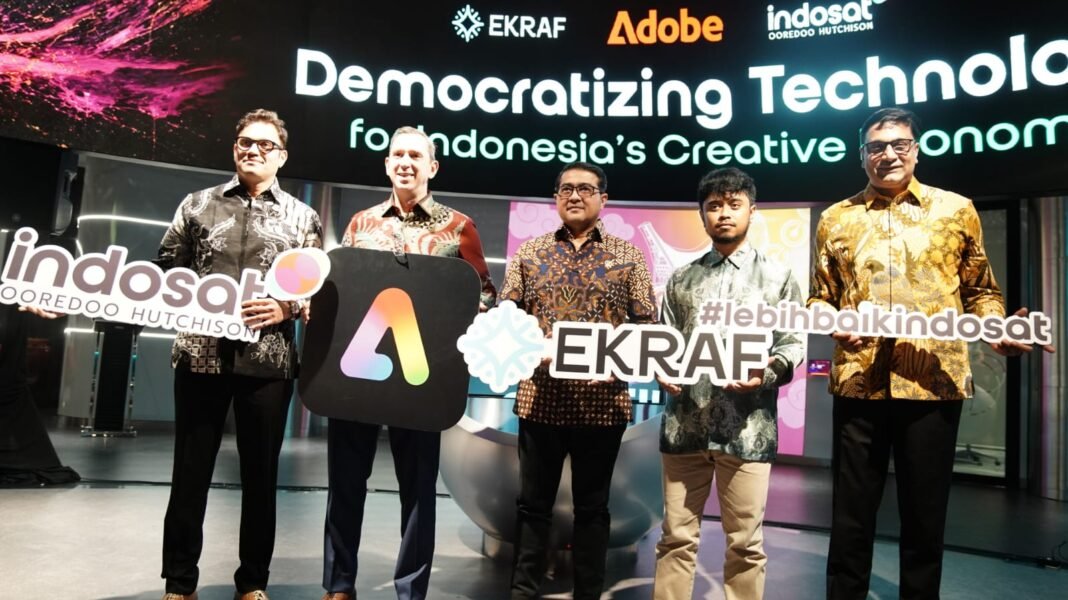 Kemenekraf, Indosat, dan Adobe Kolaborasi Dorong Kreator Indonesia Ubah Ide Menjadi Peluang Ekonomi Kemenekraf, Indosat, dan Adobe Kolaborasi Dorong Kreator Indonesia Ubah Ide Menjadi Peluang Ekonomi