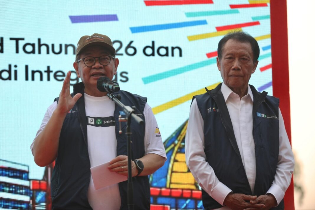 Pramono Anung Resmikan Halte Transjakarta Setiabudi Integritas di Depan KPK, Kado HUT Jakarta ke-499 Pramono Anung Resmikan Halte Transjakarta Setiabudi Integritas di Depan KPK, Kado HUT Jakarta ke-499