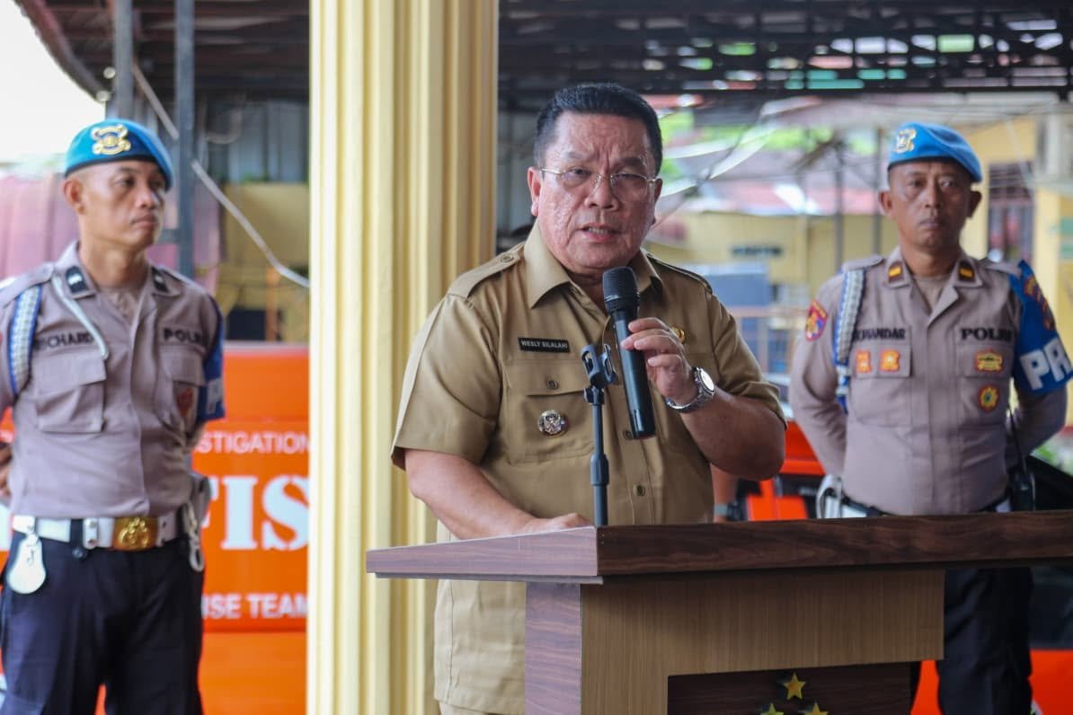 Wali Kota Pematangsiantar Wesly Silalahi.