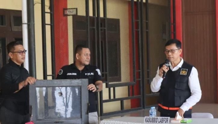 Beropini Ancaman Teror, Pecah Kaca Rudin Wabup Deli Serdang Ternyata Akibat Hantaman Batu Labfor