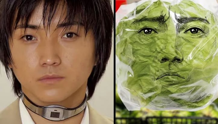 Selada Berwajah Aktor Jepang Tatsuya Fujiwara Viral, Jadi Cara Unik Kurangi Limbah Makanan Tatsuya Fujiwara